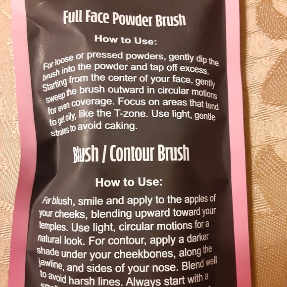 Pretty In Pink Brush Set - Picture 3 of 3